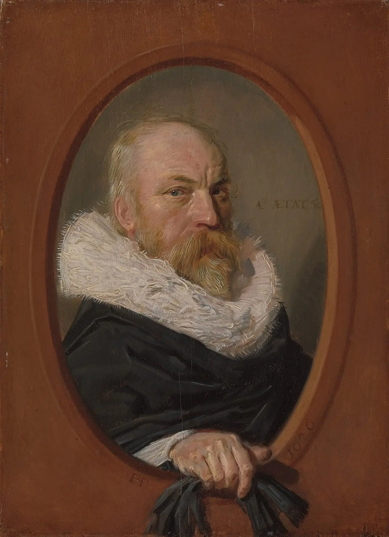 Portrait of Petrus Scriverius (1576-1660) - Frans Hals