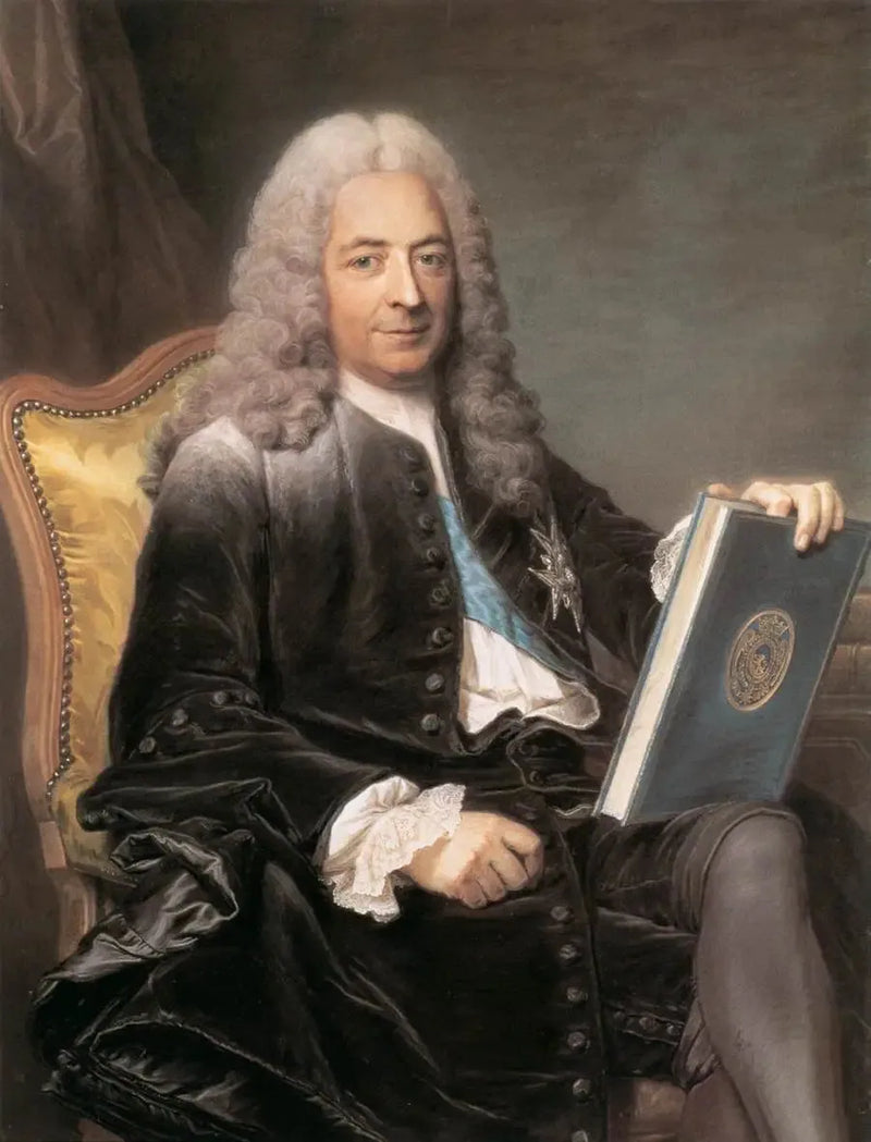 Portrait of Philibert Orry (1689-1747) - Maurice-Quentin de La Tour