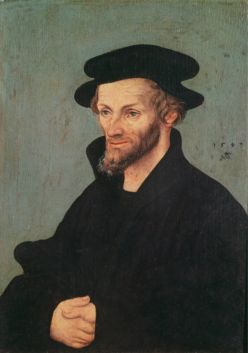 Portrait of Philipp Melanchthon - Lucas Cranach the Elder