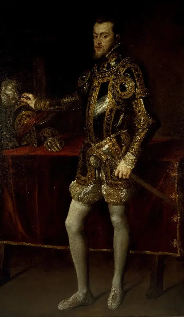 Portrait of Philip II of Spain - Peter Paul Rubens