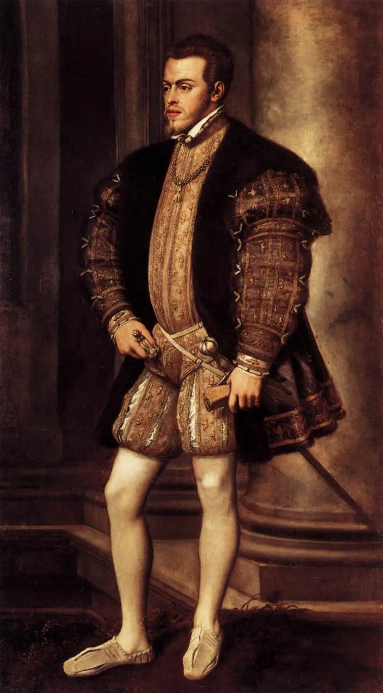 Portrait of Philip II of Spain - Titian