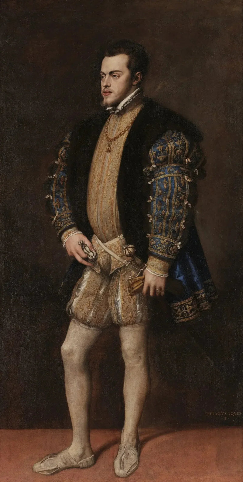Portrait of Philip II - Titian