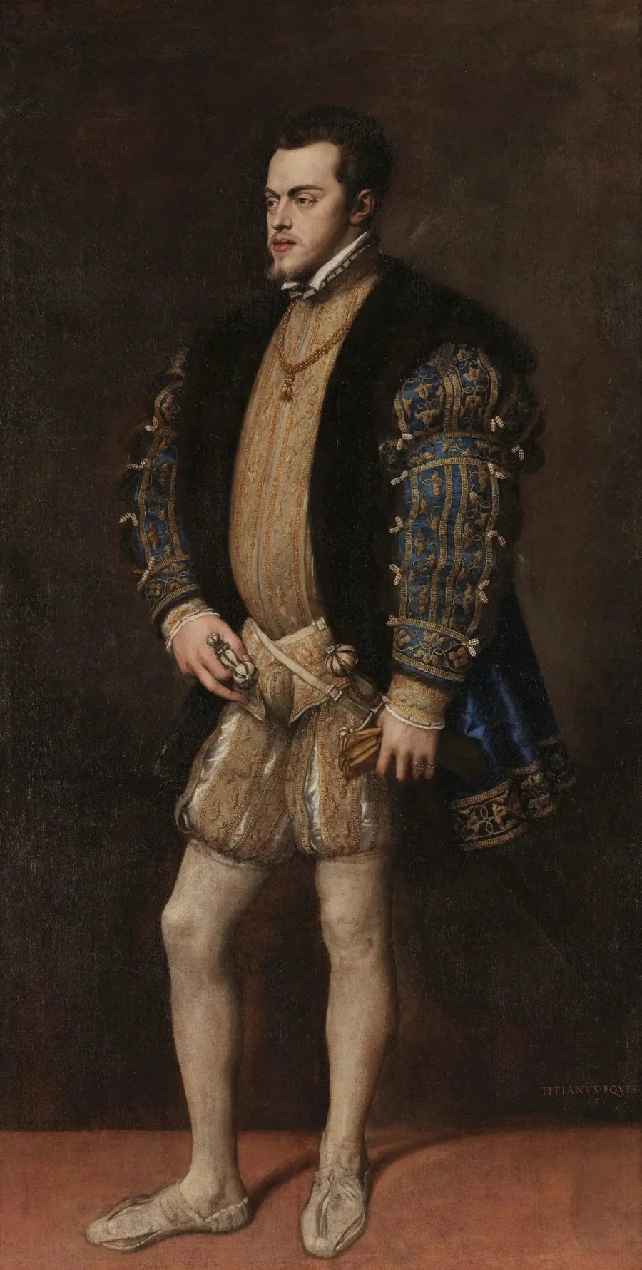 Portrait of Philip II - Titian