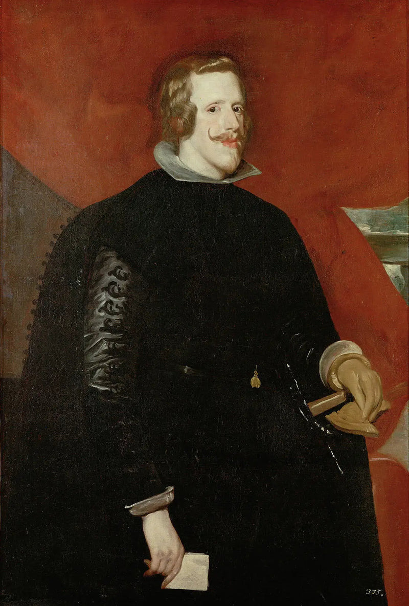 Portrait of Philip IV of Spain, three-quarters - Diego Velázquez