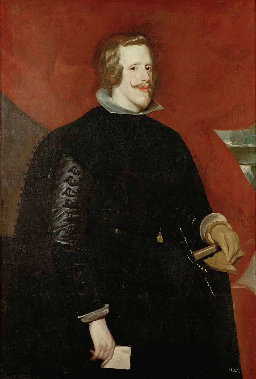 Portrait of Philip IV of Spain, three-quarters - Diego Velázquez