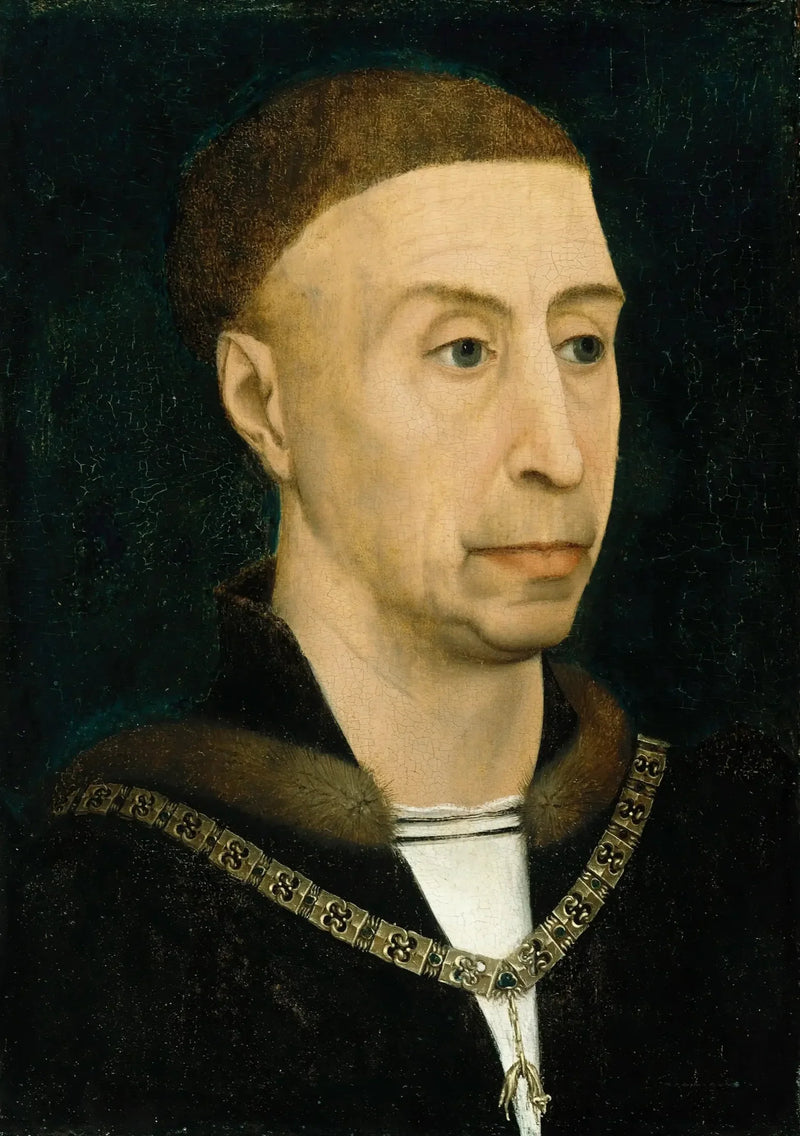 Portrait of Philippe le Bon, Duke of Burgundy - Rogier van der Weyden