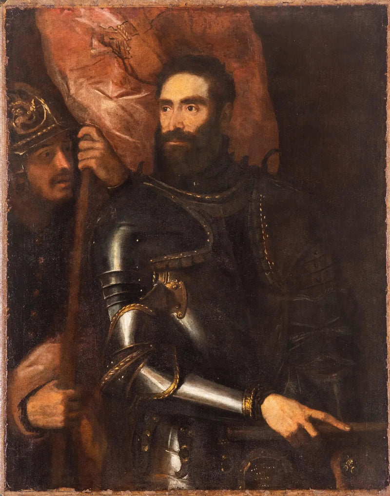 Portrait of Pier Luigi Farnese - Titian