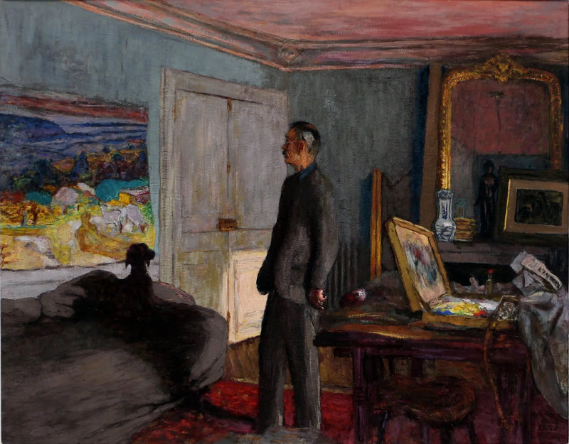 Portrait of Pierre Bonnard - Édouard Vuillard