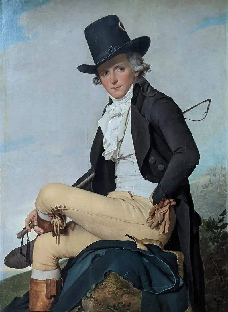 Portrait of Pierre Sériziat - Jacques-Louis David