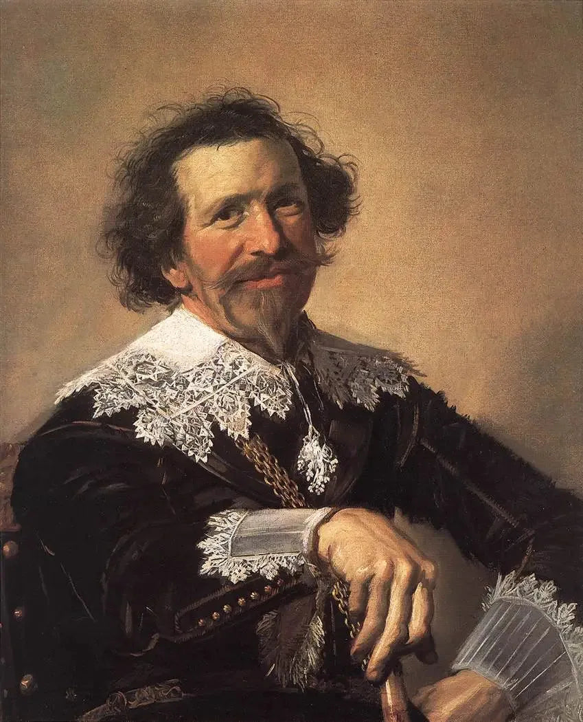 Portrait of Pieter van den Broecke (1585-1640) - Frans Hals