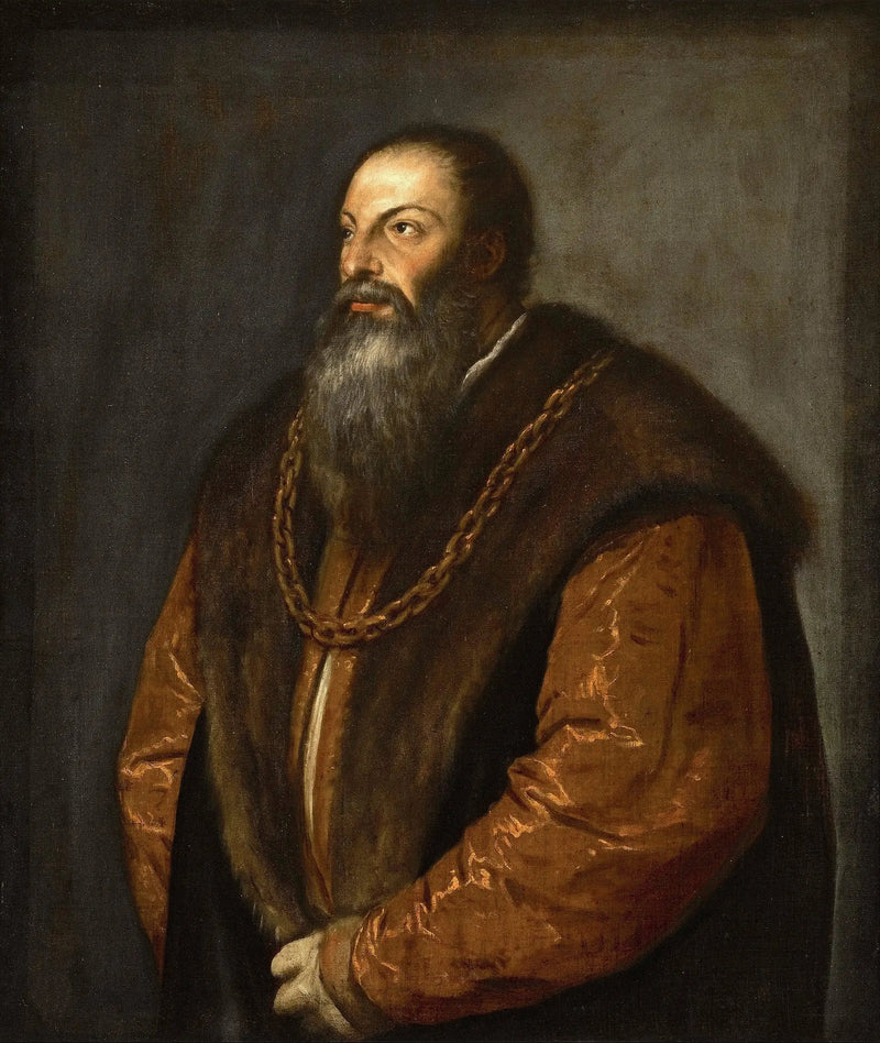 Portrait of Pietro Aretino - Titian