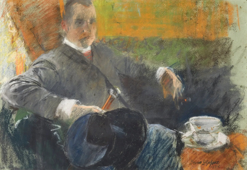 Portrait of Julius Liljefors Bridge - Bruno Liljefors