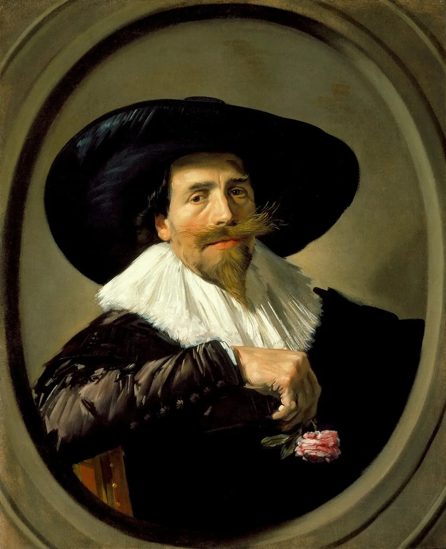 Portrait of (possible) Pieter Tjarck - Frans Hals