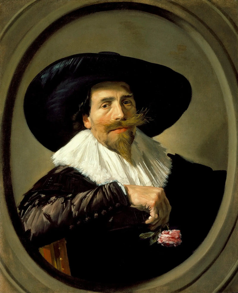 Portrait of (possible) Pieter Tjarck - Frans Hals