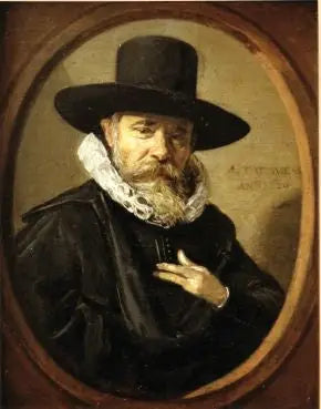 Portrait of (possible) Theodorus Schrevelius (1572-1653) - Frans Hals