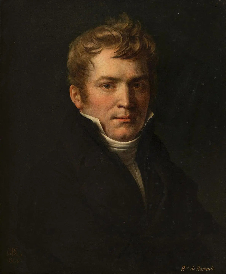 Portrait of Prosper de Barante - Anne-Louis Girodet