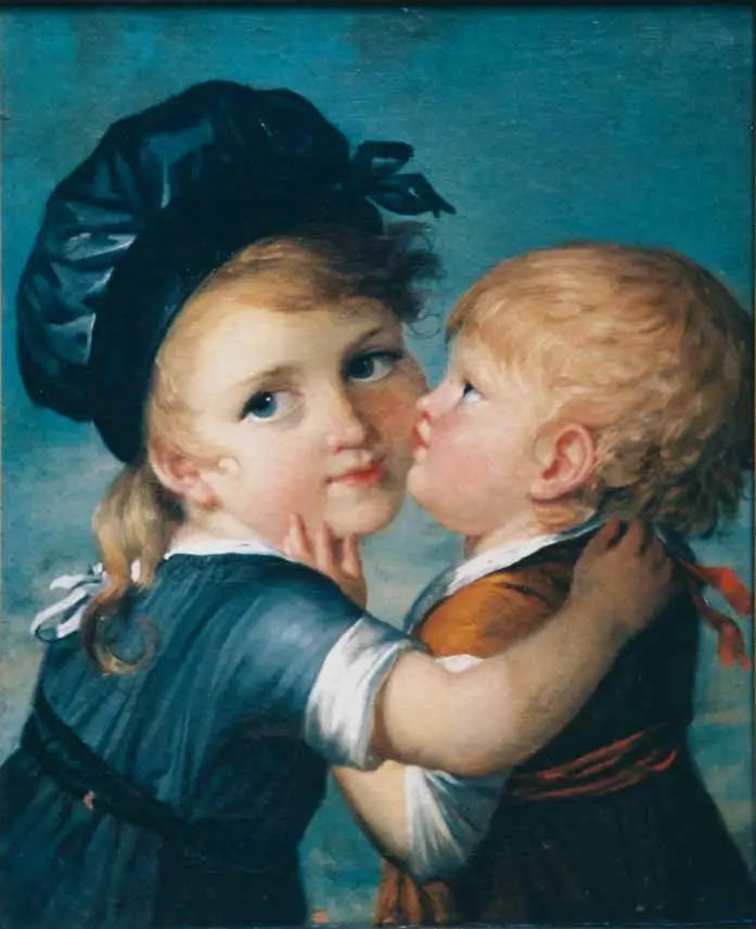 Portrait of Prosper and Denys Benoist, son of the artist - Marie-Guillemine Benoist
