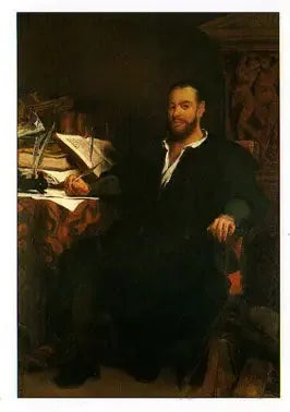 Portrait of Rabelais - Eugène Delacroix