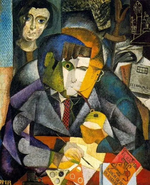 Portrait de Ramón Gómez de la Serna - Diego Rivera - Alpha Reproduction