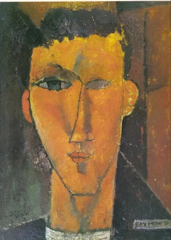 Portrait of Raymond - Amedeo Modigliani
