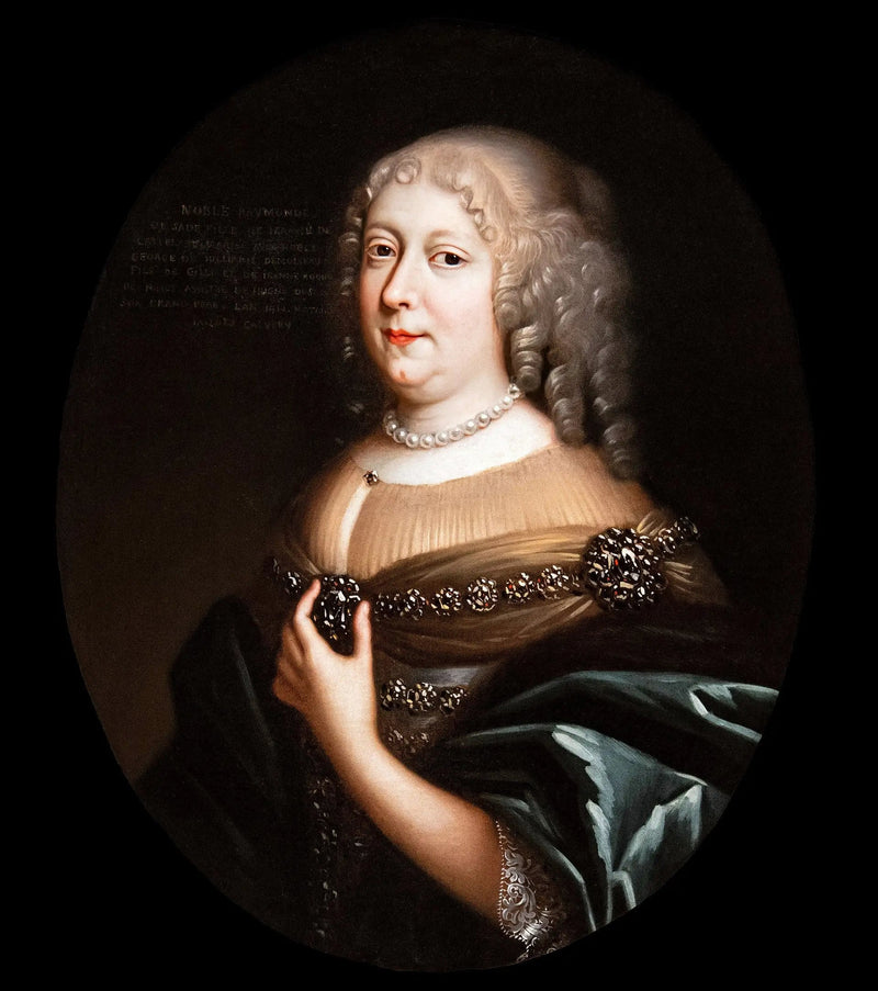 Portrait of Raymonde de Sade - Pierre Mignard