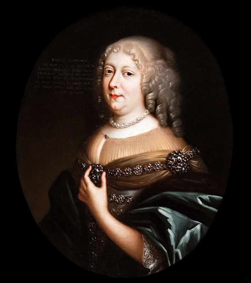 Portrait of Raymonde de Sade - Pierre Mignard