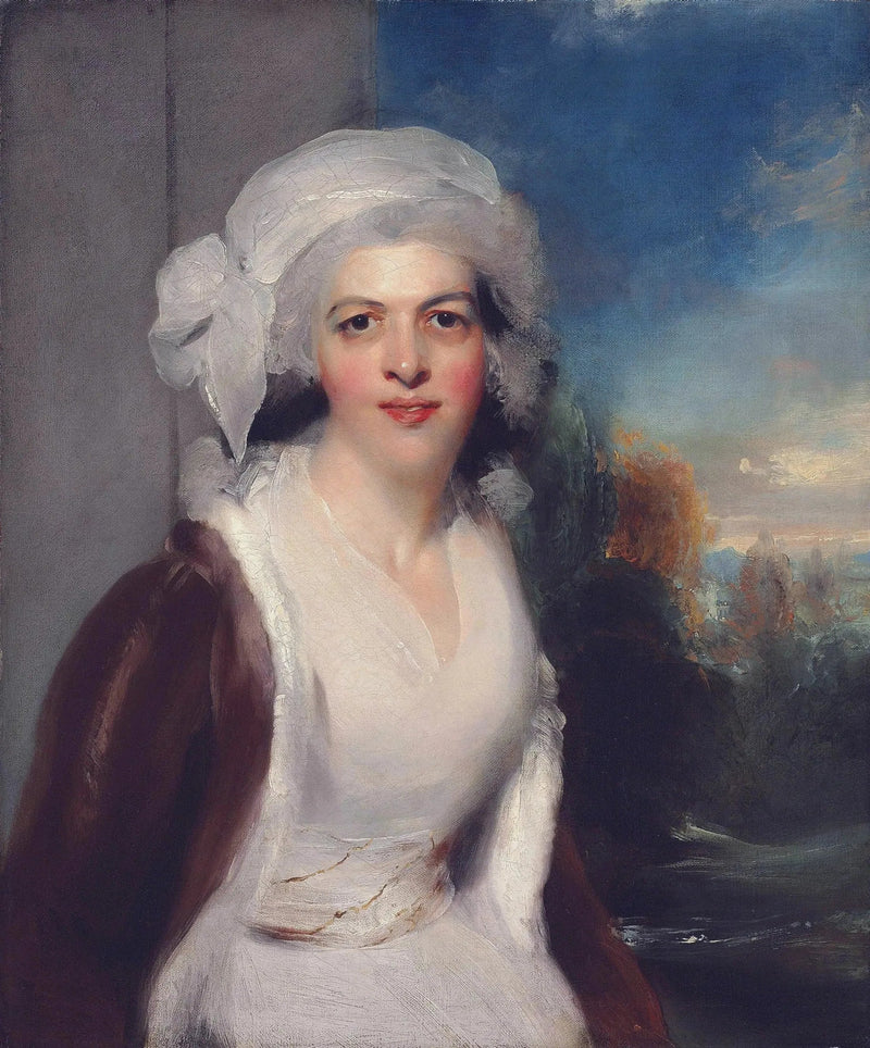 Portrait of Rebecca Cornwall, Lady Simeon (deceased in 1830) - Thomas Lawrence