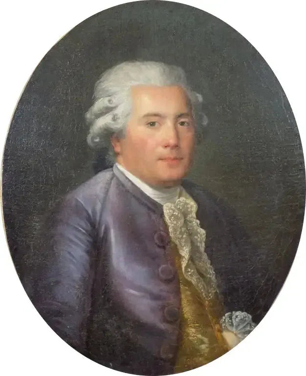 Portrait of René Delaville-Leroulx, father of the artist - Marie-Guillemine Benoist