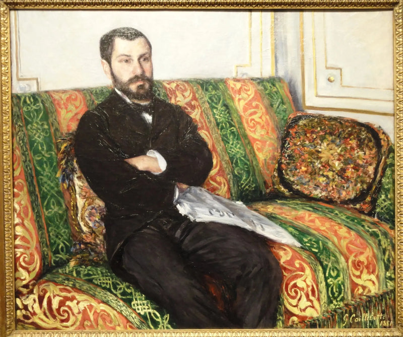 Portrait of Richard Gallo - Gustave Caillebotte