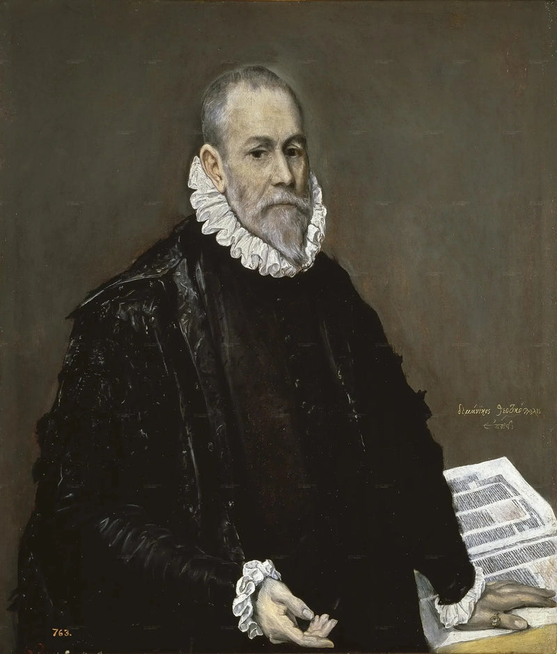 Portrait of Rodrigo de la Fuente - El Greco