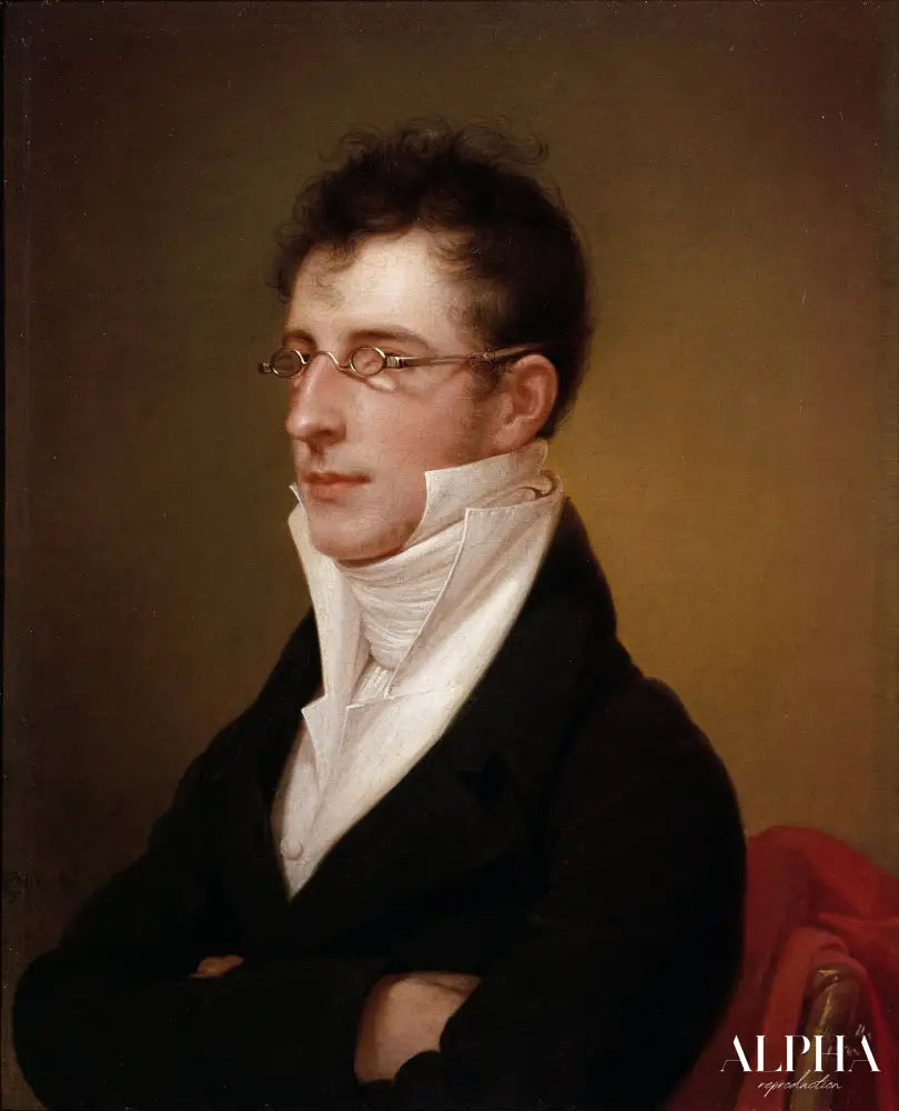 Portrait de Rubens Peale, 1807 - Rembrandt Peale - Reproductions de tableaux et peintures haut de gamme