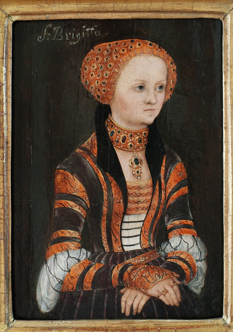 Portrait of Saint Bridget of Sweden - Lucas Cranach the Elder