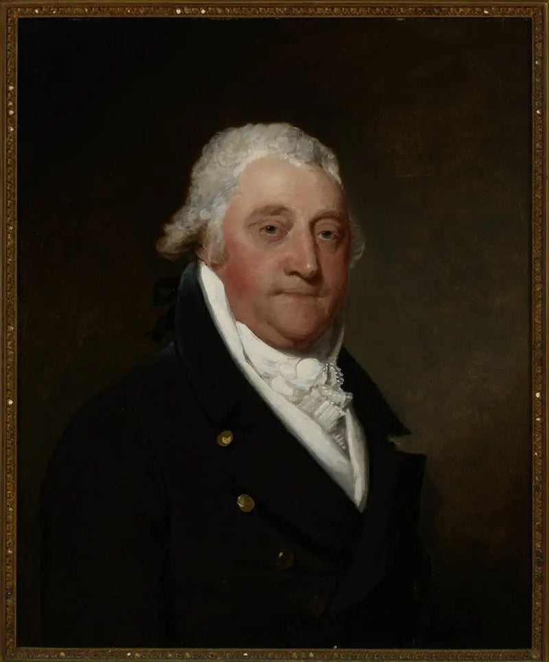 Portrait of Samuel Dunn - Gilbert Stuart