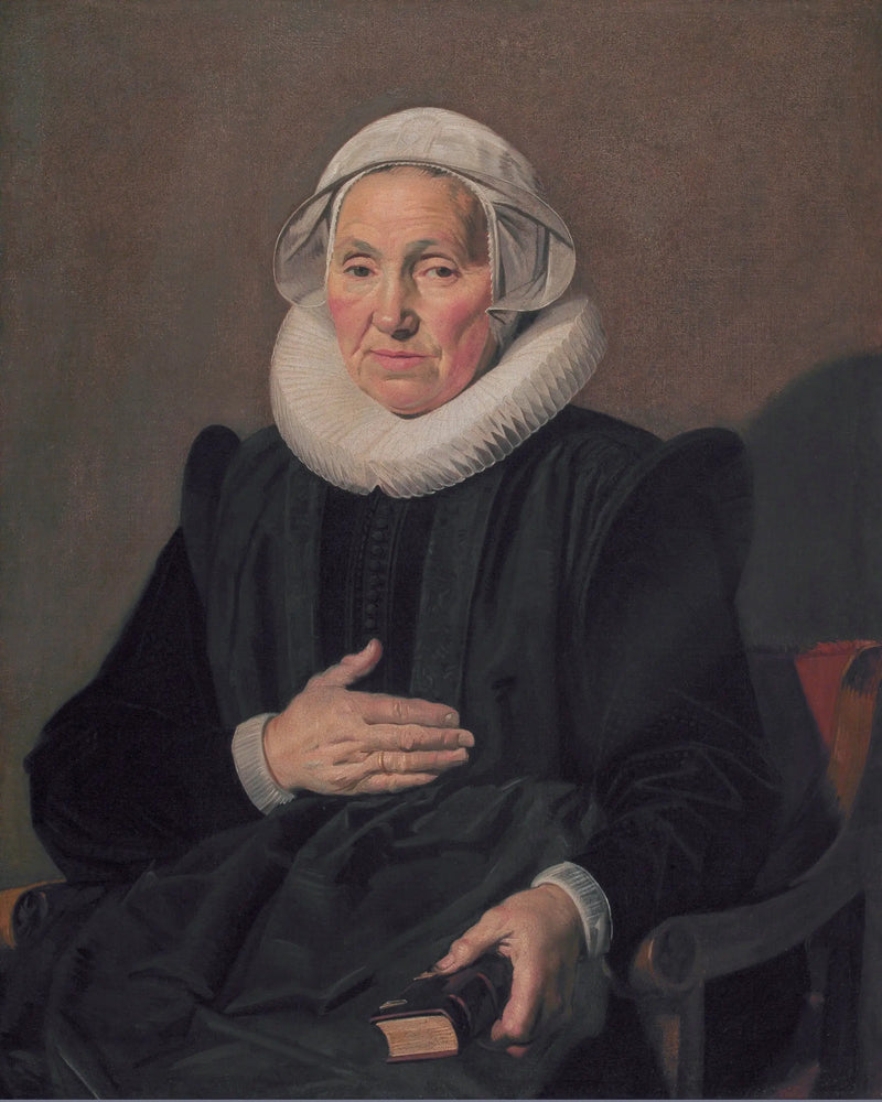 Portrait of Sara Andriesdr Hessix - Frans Hals
