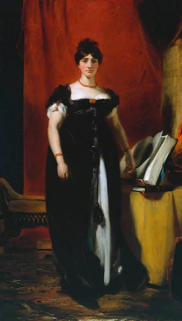 Portrait of Sarah Siddons - Thomas Lawrence