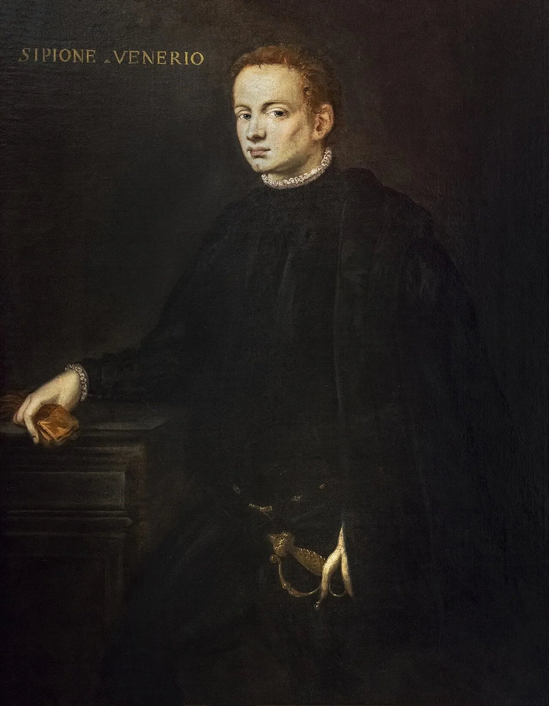 Portrait of Scipio Venerius - Jacopo Tintoretto
