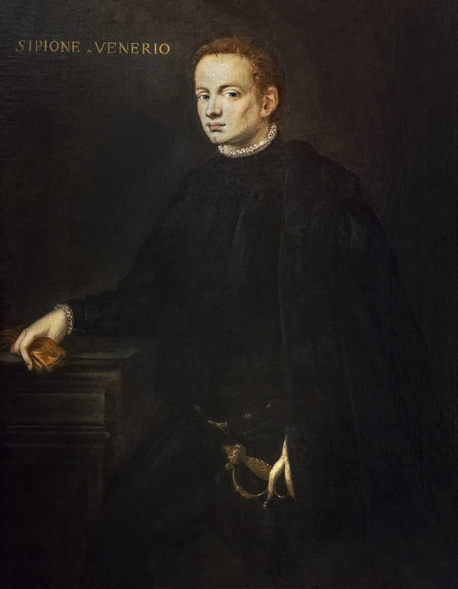 Portrait of Scipio Venerius - Jacopo Tintoretto