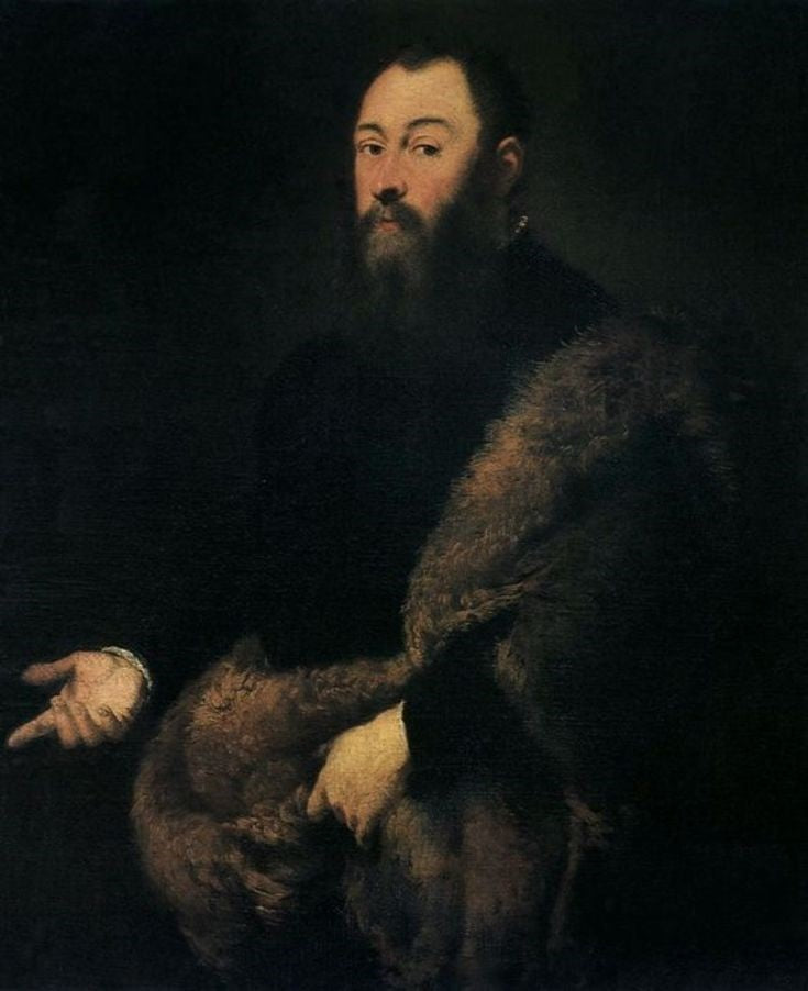 Portrait of Sigismund II Augustus (1520–1572) - Jacopo Tintoretto