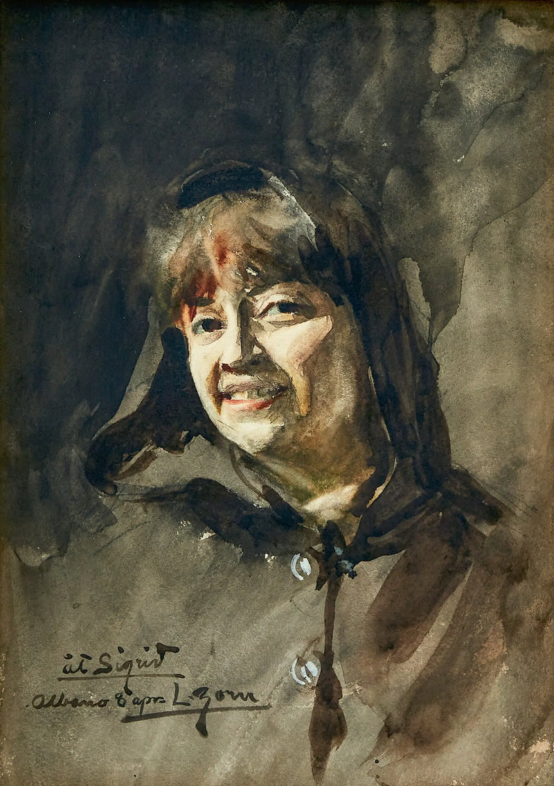 Portrait of Sigrid Weber - Anders Zorn