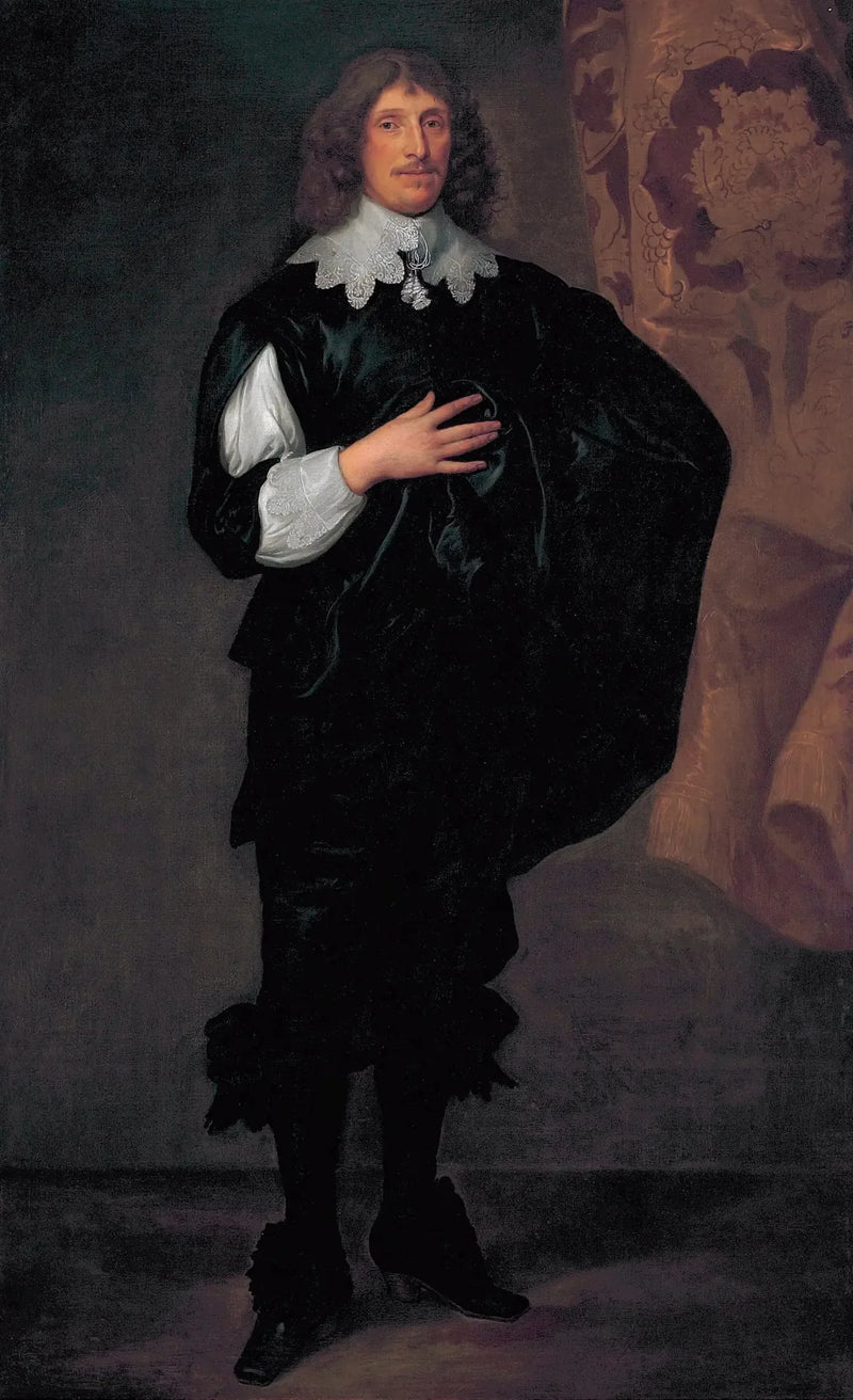 Portrait of Sir Basil Dixwell, 1st Baronet of Tirlingham (1585-1642) - Antoine van Dyck