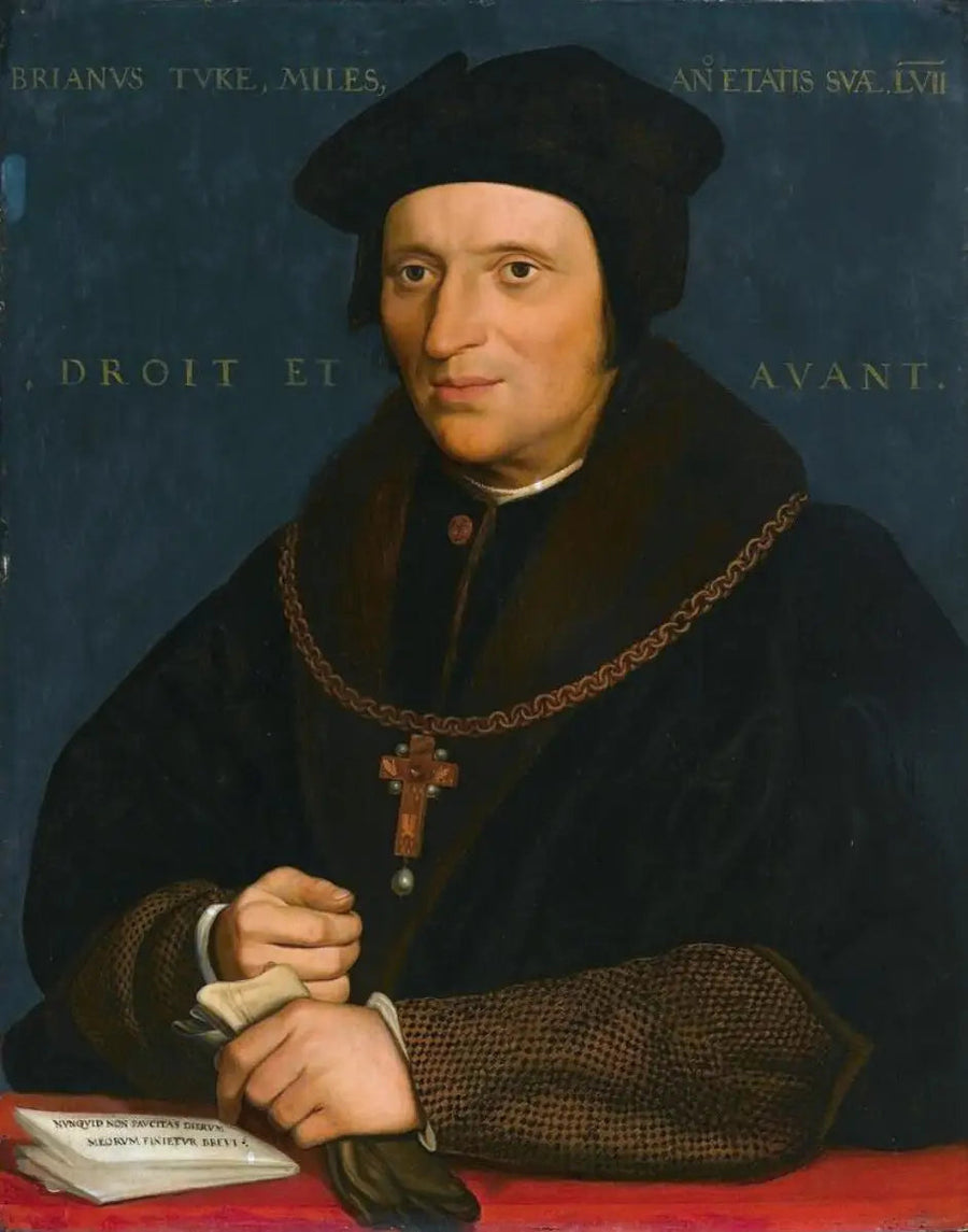 Portrait of Sir Bryan Tuke - Hans Holbein the Younger