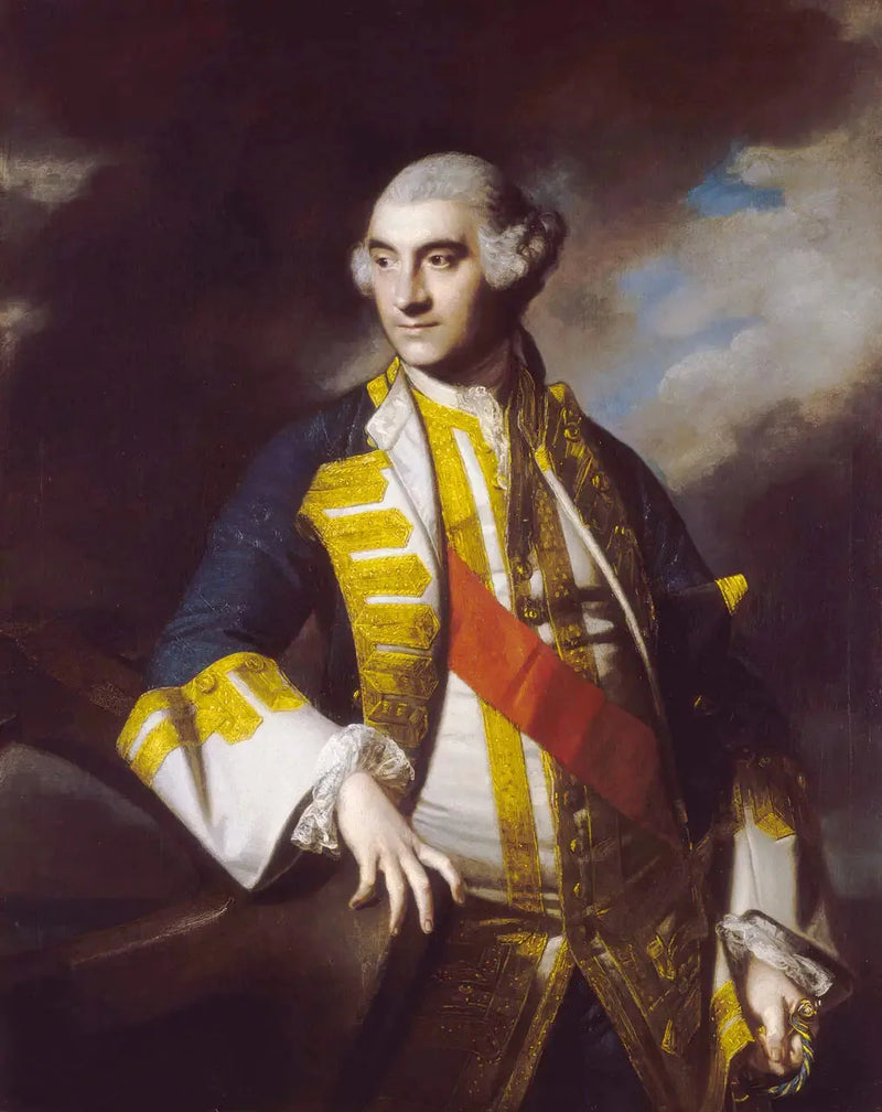 Portrait of Sir Charles Saunders (c.1715-1775) - Joshua Reynolds