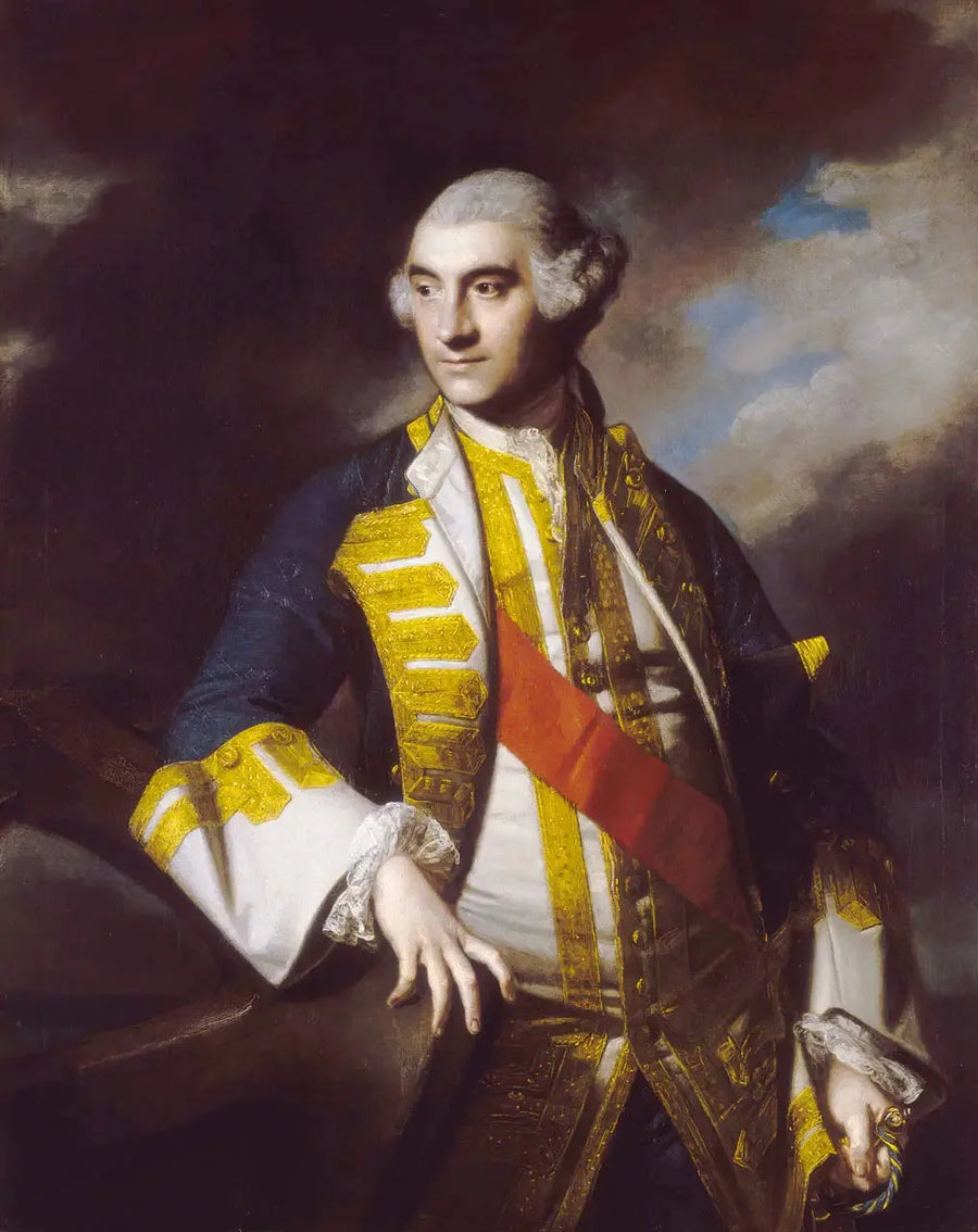 Portrait of Sir Charles Saunders (c.1715-1775) - Joshua Reynolds