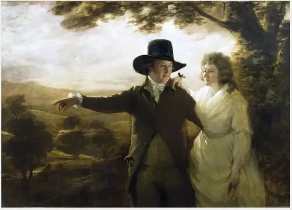 Portrait of Sir John and Lady Clerk of Penicuik - Henry Raeburn