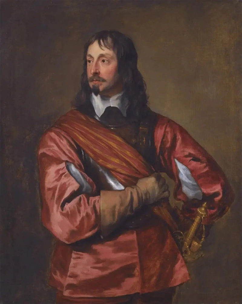 Portrait of Sir John Mennes - Antoine van Dyck