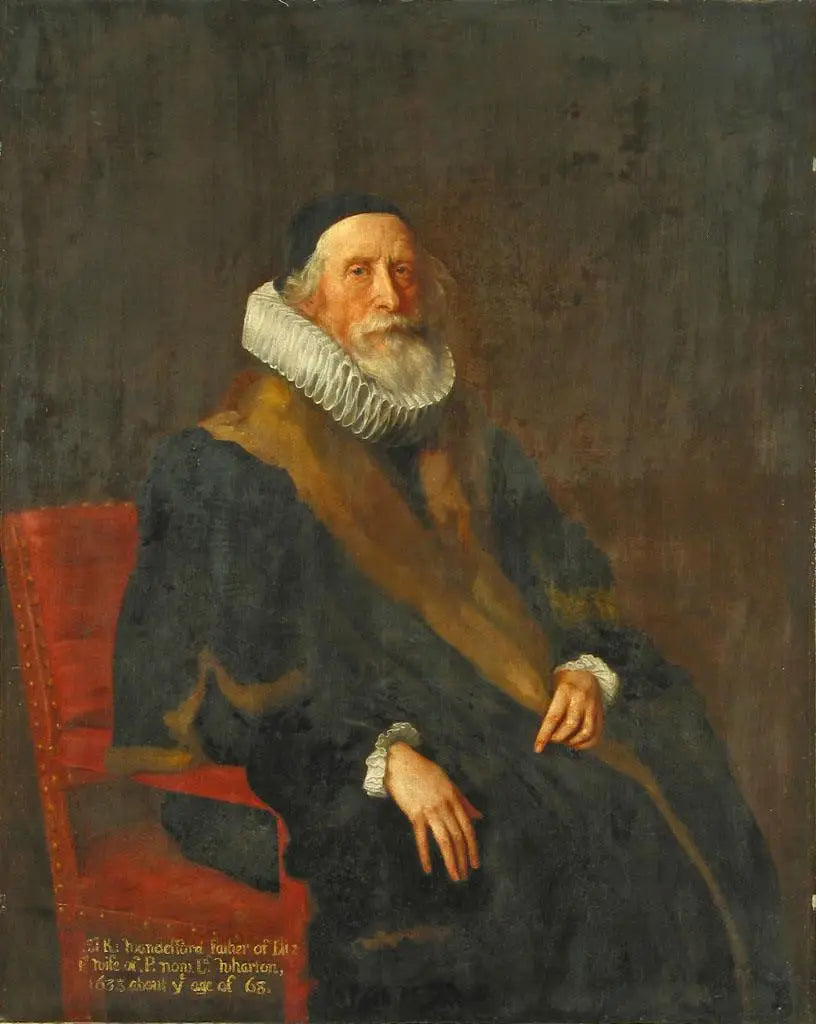 Portrait of Sir Rowland Wandesford (circa 1570 - after 1683) - Antoine van Dyck
