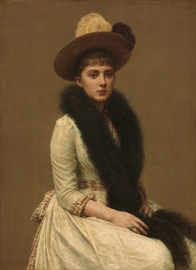 Portrait of Sonia - Henri Fantin-Latour