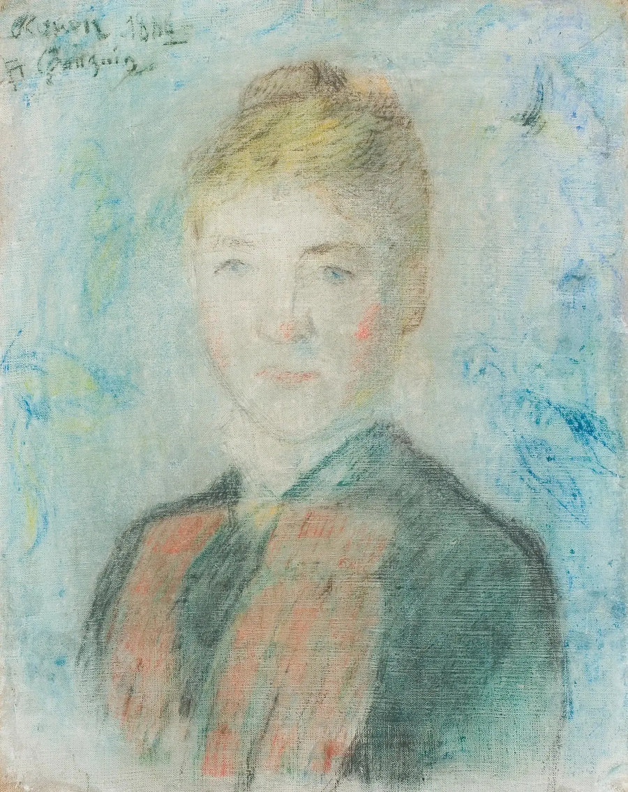 Portrait of Sophie Margrethe Manthey - Paul Gauguin
