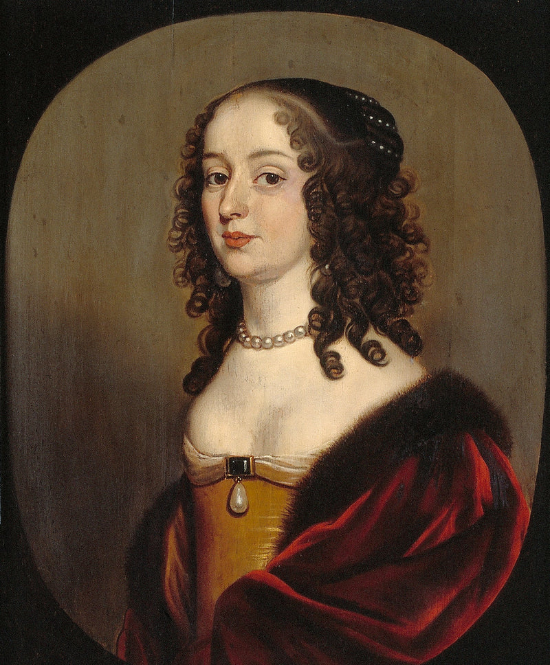 Portrait of Sophie van de Palts (1630-1714), wife of Ernst August I, Elector of Hanover
