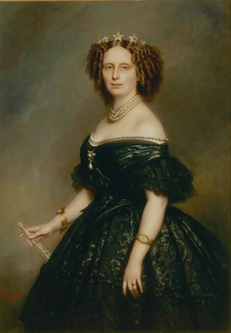 Portrait of Sophie of Württemberg (1818–1877), Queen of the Netherlands - Franz Xaver Winterhalter